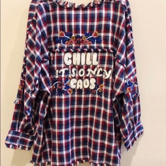 Chill it’s only coas. Zara women’s top - Picture 4 of 7